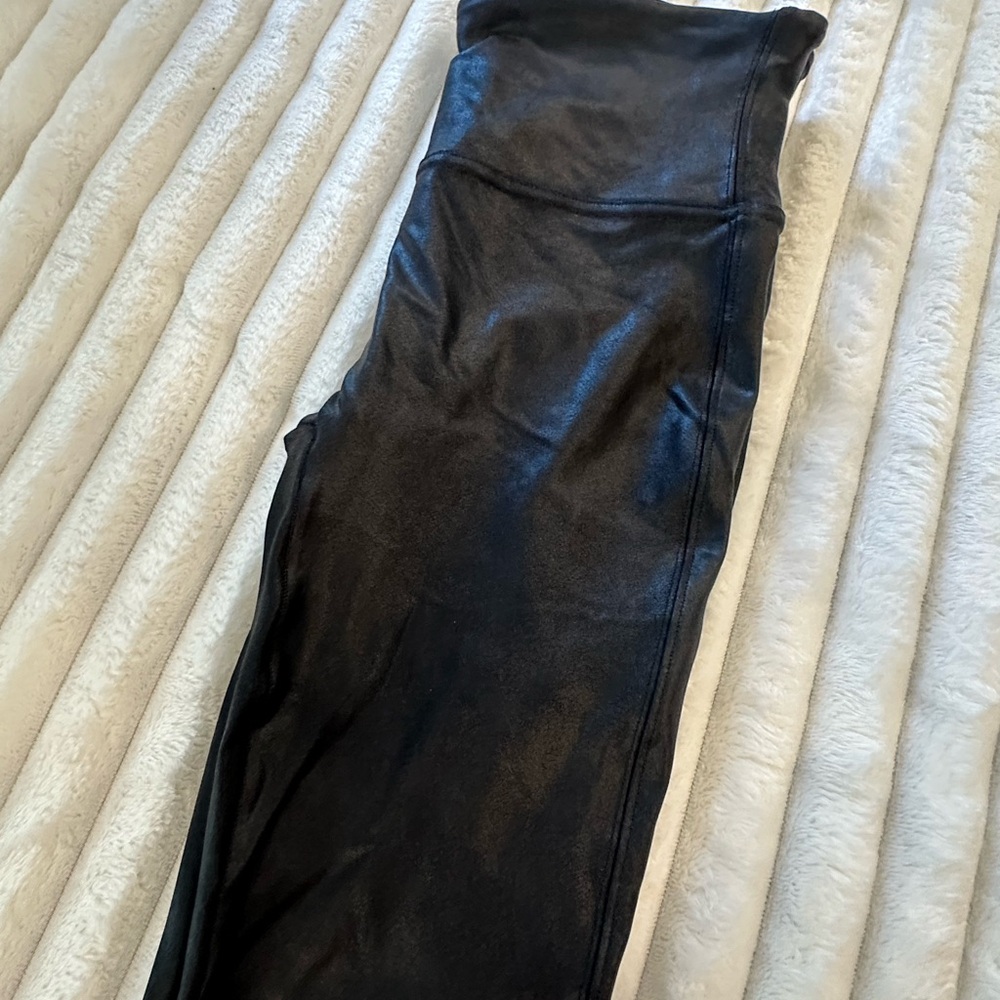 Spanx Faux Leather Leggings - NWOT!